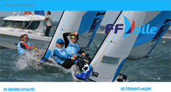 Desktop Screenshot of evenements.ffvoile.fr